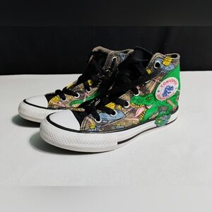 Converse Dinoverse Kids Sz 13 Lace Up Sneakers